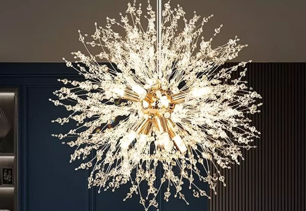 modern globe chandelier