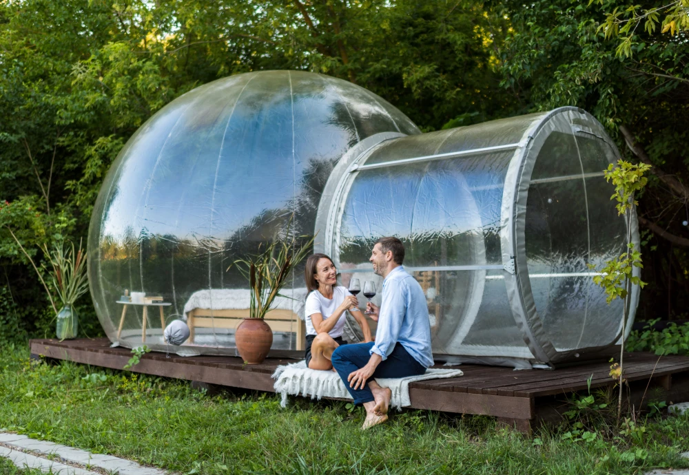 bubble tent dome