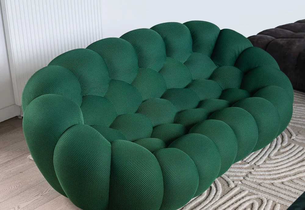 white bubble sofa